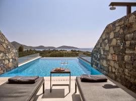 Elounda Palm Hotel & Suites，位于伊罗达的Spa酒店