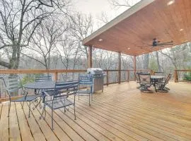 Deck and Kayaks Grand Lake of the Cherokees Home