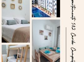 Coveñas Hermoso Apartamento familiar en caribe campestre，位于科韦尼亚斯的海滩短租房