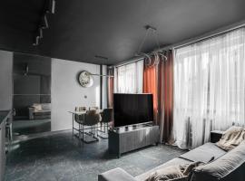BLACKNIGHT Apartment - Self Check-In 24h，位于弗罗茨瓦夫格伦沃尔德广场附近的酒店