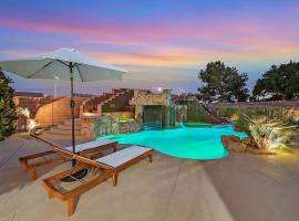 Lux 5BR Home w Pool, Hot Tub, Waterfall, RV Space