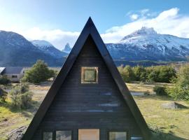 OUTSCAPE l Hermosa Cabaña en Parque Nacional Cerro Castillo，位于塞罗别墅卡斯蒂略的别墅