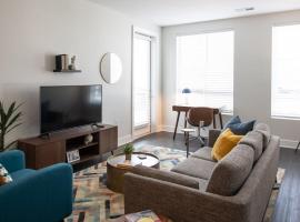 Cozysuites l Luxe 2BR in Downtown Cincinnati，位于辛辛那提的公寓