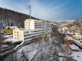 Hotel Běhounek，位于亚希莫夫的酒店