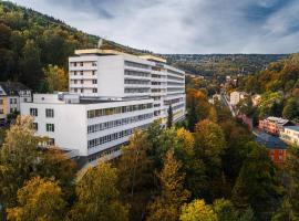 Hotel Běhounek，位于亚希莫夫的酒店