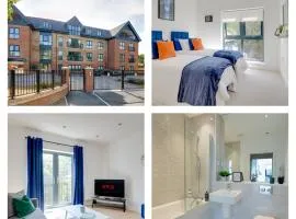 Stevenage Luxury 1 Bed Apartment Sleeps 4 WIFI Free Parking Secure by JM Short Lets