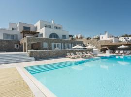 Extravagant Mykonos Villa - 10 Bedrooms - Villa Castillo Di Cuore - Stunning Sea Views - Agios Lazaro，位于萨鲁的住所