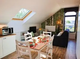 Studio 4 pers avec balcon et jardin