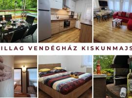 Csillag Vendégház Kiskunmajsa，位于基什孔毛伊绍的度假屋