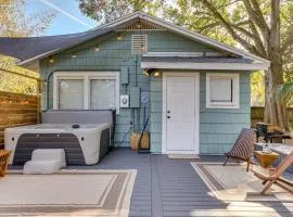 Modern-Boho Bradenton Bungalow with Private Hot Tub!