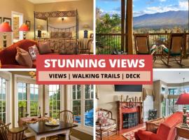 Romantic Suite ~ Mountain Views! ~ King Bed，位于汤森德的酒店