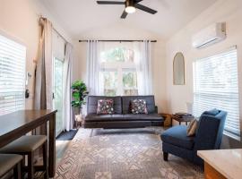 The BEST Tiny Home Loft and Private Yard