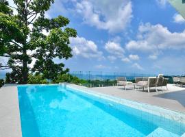 NEW La Vida Villa 270° rooftop Seaview，位于帕干岛的酒店