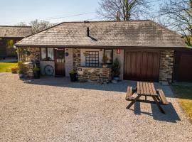 Wheel Cottage, Landrake，位于索尔塔什的公寓