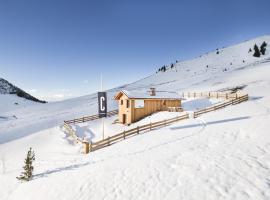 Stay COOPER I DIAMANTIDI Lodge - Modern Mountain Chalet in the Dolomites，位于奥贝雷根的酒店