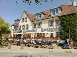 Hotel & Restaurant Burgschänke，位于凯撒斯劳滕拉姆施泰因机场 - RMS附近的酒店