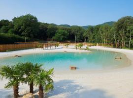 Camping la Clémentine，位于Cendras的酒店