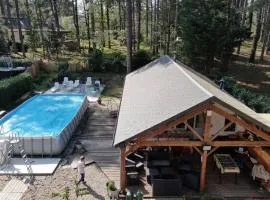 Villa de 4 chambres avec piscine privee sauna et terrasse a Quend