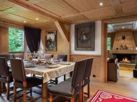 Chalet de 4 chambres avec jacuzzi terrasse et wifi a Megeve a 2 km des pistes