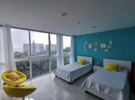 Apartamento de playa con vista al mar en coronado