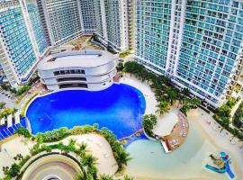 Azure Urban Resort Condo Parañaque near NAIA Airport Free Highspeed WIFI and Netflix，位于马尼拉的度假村