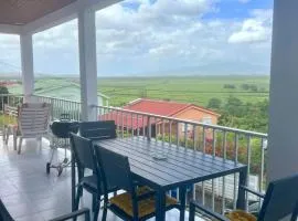 Villa Ressources, paisible, avec vue dégagée sur la baie de Fort-de-France