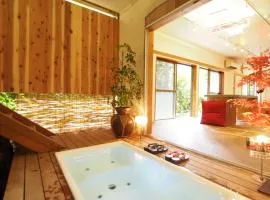 BBQ施設徒歩圏内&露天風呂付き&箱根を大勢で遊びたい &癒されたい