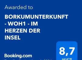 BORKUMUNTERKUNFT - WOH1 - IM HERZEN DER INSEL