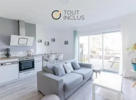 ROSCAROC ENEZ KARN - Joli T2 vue mer proche plage