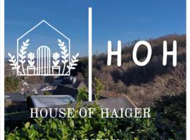 House of Haiger Ferienwohnung mit Charme，位于海格尔的酒店