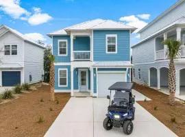 NEW! Modern Beach House, Free Golf Cart Included!