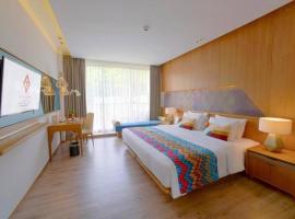 Narmada 1BR Deluxe Room Beach CYN，位于圣吉吉的公寓