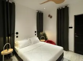 Cozy Scandinavi Guest room - Queen Bed, Free Netflix, Prime & Wi-Fi Near Bukit Mertajam