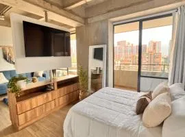 Apartamento Tipo Loft, Ciudad Del Rio, El Poblado