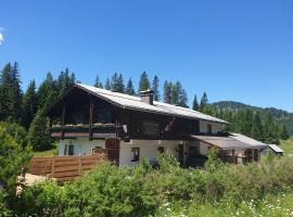 Ferienhaus Schäfer - Apartments - Wintersports - Family holiday - Holiday with your dog - Rural & Scenic，位于Flattnitz的酒店