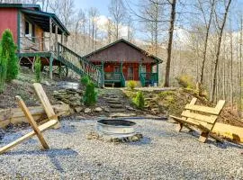 Smoky Mountain Cabin with Camping Area and Fire Pit!