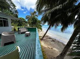 Exclusive Beach & Calm at Vaiora House，位于Fitii的酒店