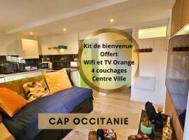 Cap-vert Evasion *Centre-ville*Cap Occitanie*005，位于利穆的低价酒店
