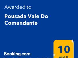 Pousada Vale Do Comandante，位于马卡科斯的住宿加早餐旅馆