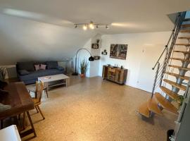 140 qm Maisonette-Whg ruhig und doch zentral，位于Florstadt的公寓