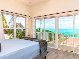 Breathtaking Turtle Tail Drive Oceanfront Villa，位于普罗维登西亚莱斯岛的度假短租房