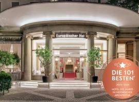 Hotel Europäischer Hof Heidelberg, Bestes Hotel Deutschlands in historischer Architektur，位于海德堡的酒店