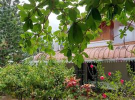 Lush Garden Villa with Sand Garden，位于潘托皮芒的别墅