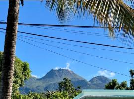 1 Studio au pied de la Soufrière，位于圣克洛德的民宿