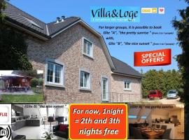 Villa&Loge，位于LontzenHenri Chapelle Golf附近的酒店
