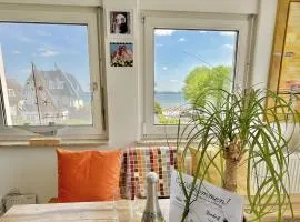 3SZ Penthaus Luna am Sandstrand mit Meerblick & Balkon