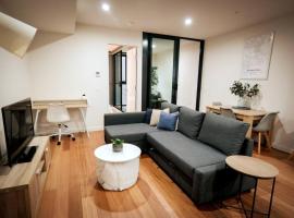 Braddon 1BR Apt, WiFi, Secure Parking, AMAZING LOCATION，位于堪培拉的公寓