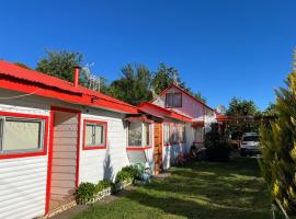 Cabaña en el campo Huépil (Rucamanqui)，位于Tucapel的宠物友好酒店