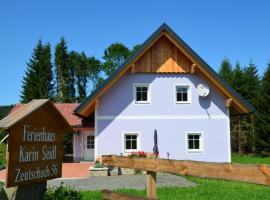 豪斯卡琳塞德尔度假屋，位于Neumarkt in Steiermark的家庭/亲子酒店