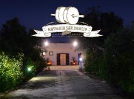 Agriturismo Masseria San Basilio，位于朱尔迪尼亚诺的酒店